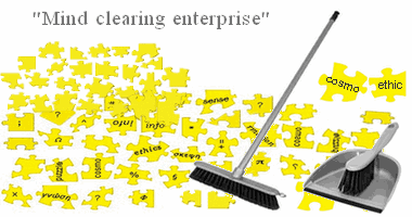 picture puzzle as disposable information